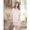 Deluxe Satin Gold Robe Beautiful Chemise