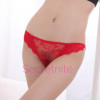Crotchless and Lace Woman Panty