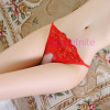 Lace Thong with Keyhole Opening Gstring