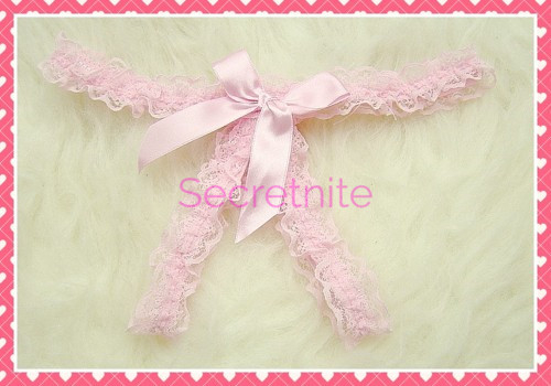 lace crotchless gstring